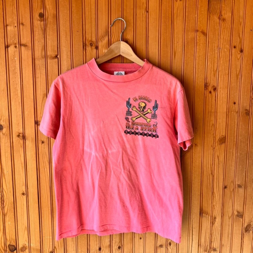 Vintage Paradise Garage Pink Tee